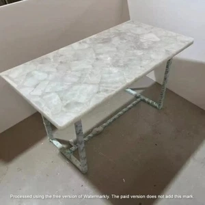 Tavolo Cucina Pietra Quarzo Rosa Eleganza Naturale per le Tue Creazioni Culinarie - Foto 1 di 10