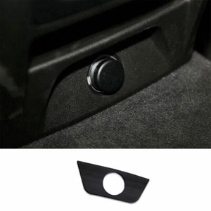 Cubierta trasera para encendedor de cigarrillos de acero negro para BMW X3 G01 X4 G02 2018-2019 - Imagen 1 de 5