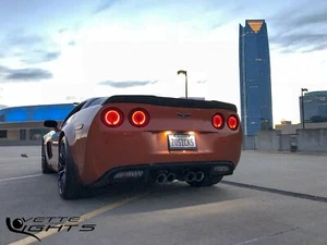 2005-2013 C6 Corvette Envy Halo LED Tail Lights (Set of 4) - Bild 1 von 12