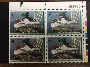 US RW61PB Of 4  Federal Duck Stamp - mint never hinged - very nice 1994 stamp - Picture 1 of 2