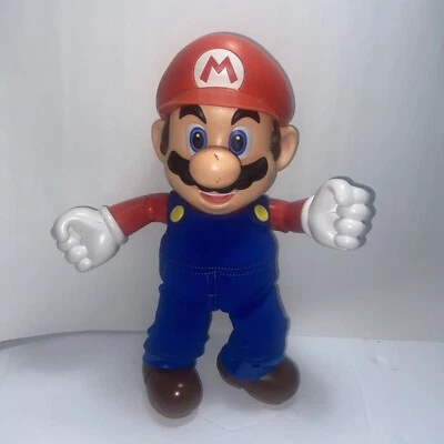 Figura grande Jakks Nintendo It's Me Super Mario 12" pulgadas Talking Mario 2020 funciona Foto 1 de 4