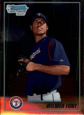 2010 Bowman Chrome Prospects #BCP87 Wilmer Font