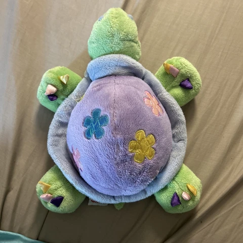 Ganz Webkinz DAISY TORTOISE 9" Turtle Bean Bag Plush Stuffed Animal Cover
