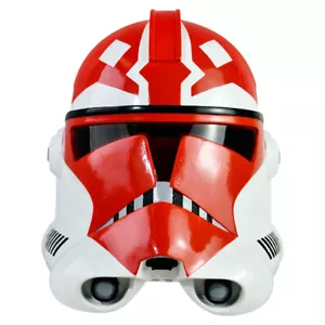 Film Star Wars Ahsoka Clone trooper Helmet Resin Halloween Peformance Props Mask - Picture 1 of 4
