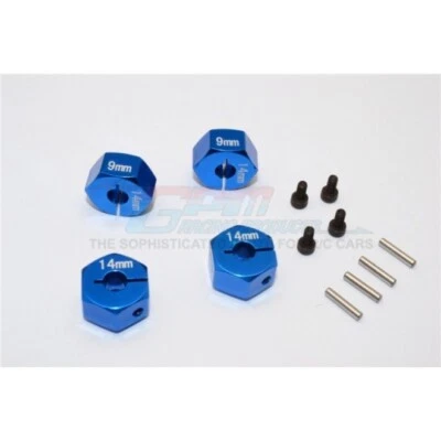 GPM Alu Hex Adapter 14x9mm For Optional 14mm Hex Wheel Only For EXO Terra Buggy - Image 1 of 4