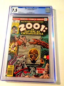 2001: A SPACE ODYSSEY #1 1976 CGC 7.5 Sehr guter Erhaltungszustand - Marvel Comics Jack Kirby Geschichte und Kunst - Bild 1 von 3