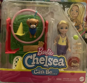 NEW Barbie Chelsea Can Be Dog Trainer Doll Playset - Great Gift Ready To Ship! - Picture 1 of 2
