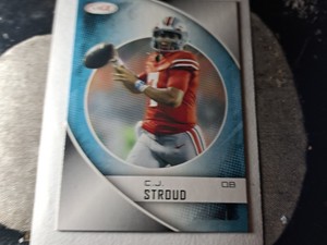 2023 SAGE HIT (Low Series) - Silver #1 C.J. Stroud ROOKIE Ohio State Buckeyes RC