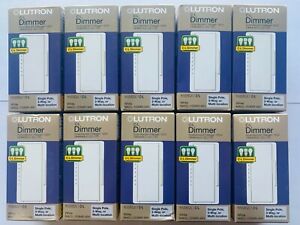 (10 PCS) LUTRON MAESTRO MACL-153MR-WH LED SINGLE POLE OR 3-WAY DIMMER WHITE NEW
