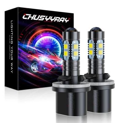 Kit de conversão de lâmpadas de neblina LED 6000K branco para Chevrolet Corvette 1984-1990 - Imagem 1 de 4