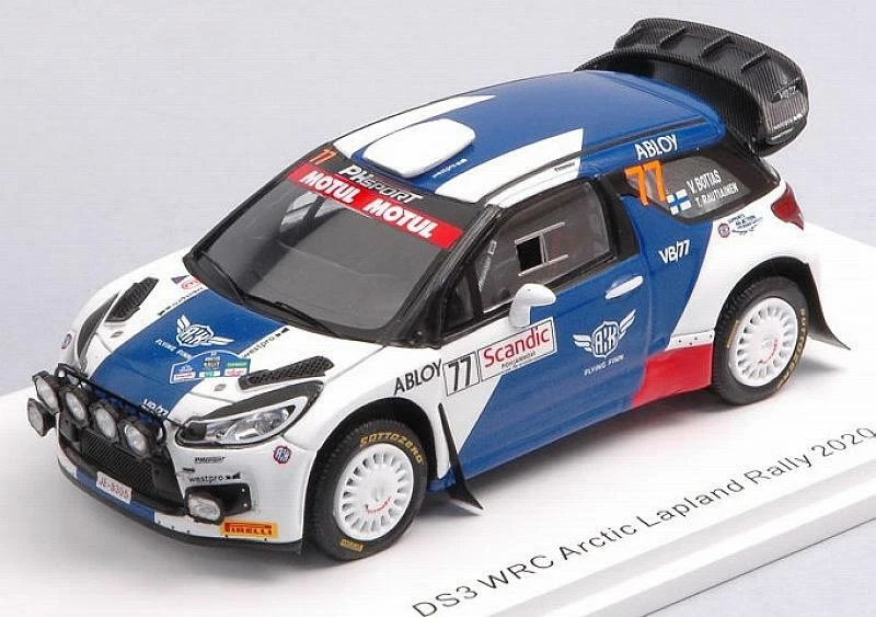 Citroen DS3 WRC Arctic Rally 2020 Bottas-Rautiainen 1:43 SPARK S6566 - Immagine 1 di 1