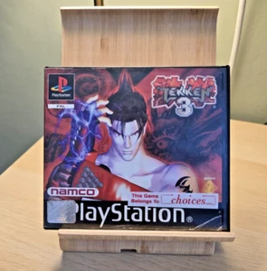 Tekken 3 PS1 (PAL) Rare Ex-Rental Disc + Box CHOICES Bingley Collector’s Item - Picture 1 of 7