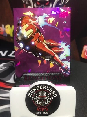 🔥2024 Marvel Renditions - IRON MAN - Ghost-Spider Pink Parallel 175/199🔥 - Image 1 of 2