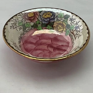 Piatto da pittura/spilla vintage rosa peonia rosa - 2 DISPONIBILI - Foto 1 di 3