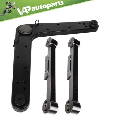For 2002 2003 2004-2007 Jeep Liberty Rear Lower Upper Control Arm Suspension kit - Image 1 of 4