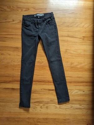 Pantalones de mezclilla ajustados Charlotte Russe Extreme para mujer talla 6L negros Foto 1 de 4