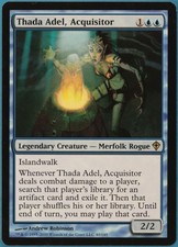Thada Adel, Acquisitor Worldwake NM Blue Rare MAGIC CARD (ID# 233644) ABUGames