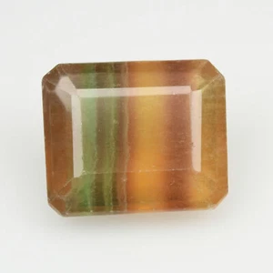 7.10 Cts 12 MM Bicolor Fluorite Natural Loose Gemstone From Brazil - Bild 1 von 1