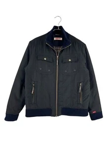 Vintage Levi's Ostrich & Co Bomber Jacket Coat Men's Size M - Picture 1 of 11