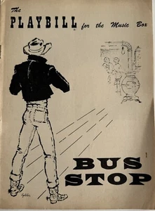 Parada de autobús - Broadway Playbill - mayo de 1955 - Kim Stanley, Elaine Stritch - Imagen 1 de 2