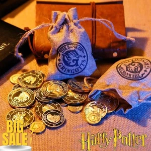 16pc Harry Potter Gringotts Bank Coins Collection Wizarding World Hogwarts Props - Picture 1 of 14