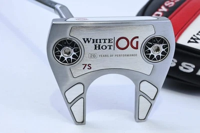 Left Hand Odyssey White Hot OG Stroke Lab 7S putter / 33 pollici - Immagine 1 di 4