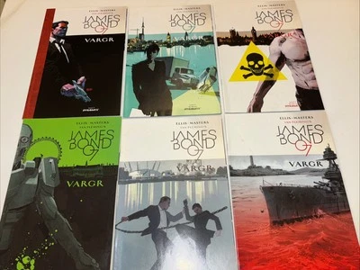 James Bond 07- Vargr 1-6-Ellis-Masters- Dynamite Comics-VG+ - Image 1 of 4