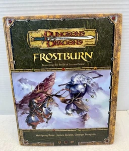 DUNGEONS & DRAGONS Frost Burn Mastering the Perils of Ice and Snow 3.5 Book EUC - Bild 1 von 5
