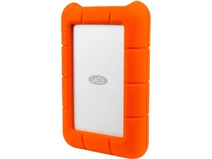 LaCie 4TB Rugged Mini External Hard Drive USB 3.0 Model LAC9000633 Orange, Drop - Picture 1 of 5
