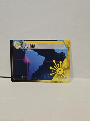 Pandemic Board Game Lima Peru Location Card Replacement - Image 1 of 2