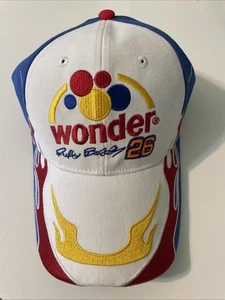 Ricky Bobby #26 Wonder Bread Talladega Nights Hat Cap Racing Flames Nascar Read - Picture 1 of 3