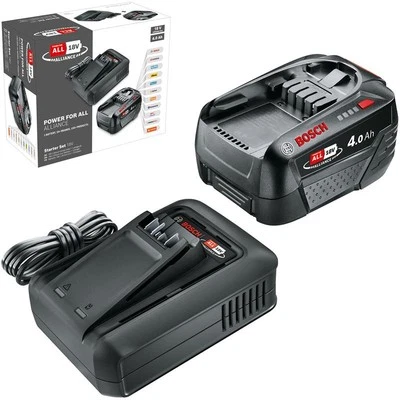 Bosch Akku Starter Set 18V 1x 4,0 Ah + 1x Power for all 18V Ladegerät AL 18V-44