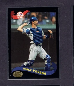 2002/2003 TOPPS KANEBO JAPAN RARE BLACK PARALLEL #20 JORGE POSADA SSP NEVER SEEN - Bild 1 von 2