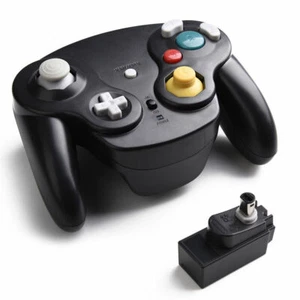 2.4G Wireless Gamepad Controller + Receiver For Nintendo GC NGC Controller US - Picture 1 of 12