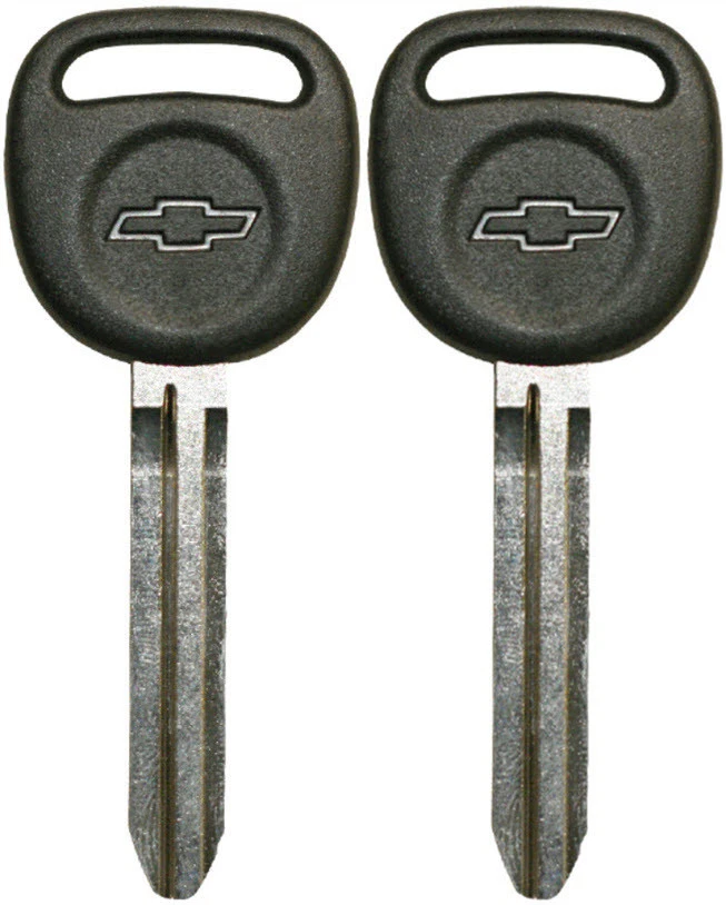2 NUEVOS OEM GM SIN CORTAR LLAVE DE ENCENDIDO EN BLANCO HOJA CHEVY GMC ISUZU CHEVY LOGO 692365 Foto 1 de 1
