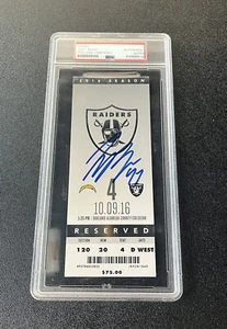 Joey Bosa Signed NFL Debut Ticket Stub Auto Psa/Dna Slabbed Chargers 10/9/2016 - Picture 1 of 2