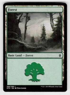 Khans of Tarkir #268 Forest (268) - Image 1 of 2