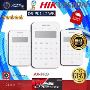 Hikvision AX PRO Wireless keyboard Tri-X LCD indoor technology DS-PK1-LT-WB - Picture 1 of 2