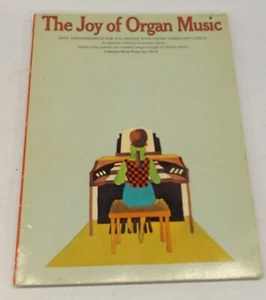 The Joy of Organ Music Easy Arrangements EASY CHORD ORGAN- VINTAGE SONGBOOK 1967 - Picture 1 of 1