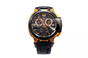 TISSOT T048.417.27.057.06 T-Race Chronograph Men's Quartz Wristwatch Watch Used - Picture 1 of 8