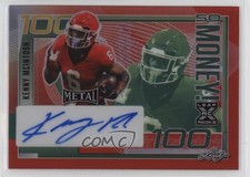 2023 Leaf Metal So Money! Red Wave /3 Kenny McIntosh #SM-KMI Rookie Auto RC