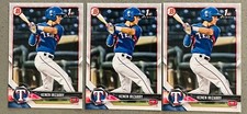 Kenen Irizarry 3 Lot 2018 Bowman 1st Draft Prospect Baseball BD-140 Card Rangers
