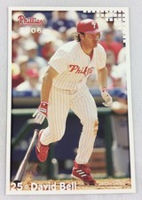 2006 Philadelphia Phillies Team Issue 2nd Edition Photo Card-David Bell