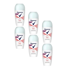 6x Rexona Deo Roll-On Flower Fresh Blumiger Duft Aluminiumfrei 48h Schutz 50ml - Bild 1 von 1