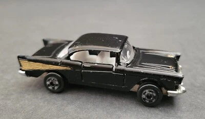 Vintage ZYLMEX 57 Chevy Bel-Air  Hardtop, doors open black. Very Nice - Image 1 of 4