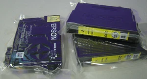 Cartuchos de tinta originales Epson 200 colores paquete de 3-T200520 amarillo sin caja sin fecha de caducidad - Imagen 1 de 6