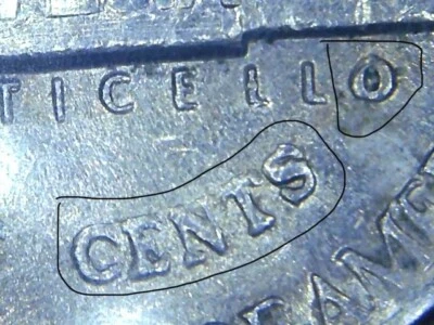 1988-D 5C Jefferson Nickel AU Mint Error DDR￼ - Image 1 of 4