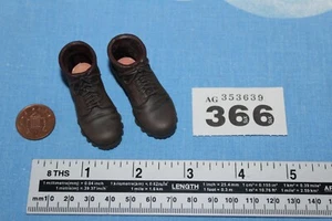 DRAGON MODELS 1:6TH SCALE WW2 GERMAN CUSTOM WEATHERED MOUNTAIN BOOTS CB027 - Imagen 1 de 6