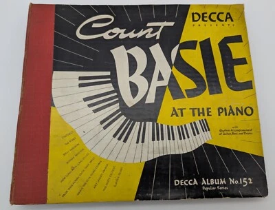 1940s Count Basie at the Piano Decca Album 152 5 10" Untested Records Set - Image 1 of 4