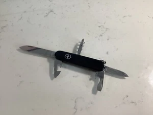 AUTHENTIC SIGNED VICTORINOX SPARTAN BLACK ONYX MONOCHROMED SWISS ARMY KNIFE NR - Picture 1 of 12